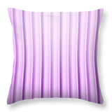 Violet Lines - Throw Pillow