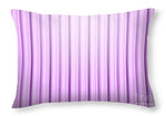 Violet Lines - Throw Pillow